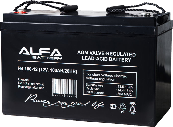Аккумулятор Alfa Battery FB 100-12