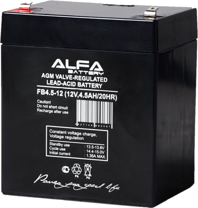 Аккумулятор Alfa Battery FB 4,5-12