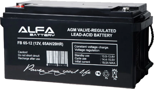 Аккумулятор Alfa Battery FB 65-12