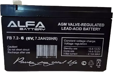Аккумулятор Alfa Battery FB 7,2-6