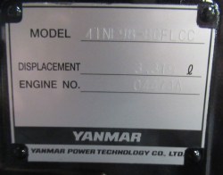 Дизельный двигатель Yanmar 4TNE98