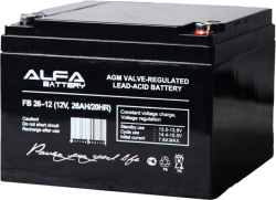 Аккумулятор Alfa Battery FB 26-12
