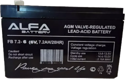 Аккумулятор Alfa Battery FB 7,2-6